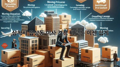 삼척시 읍상동 이사, 견적 비교는 이젠 쉽게!